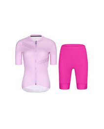 RIVANELLE Kurzarm Radtrikot und Shorts - CRYSTELLE - Cyclamen/Rosa